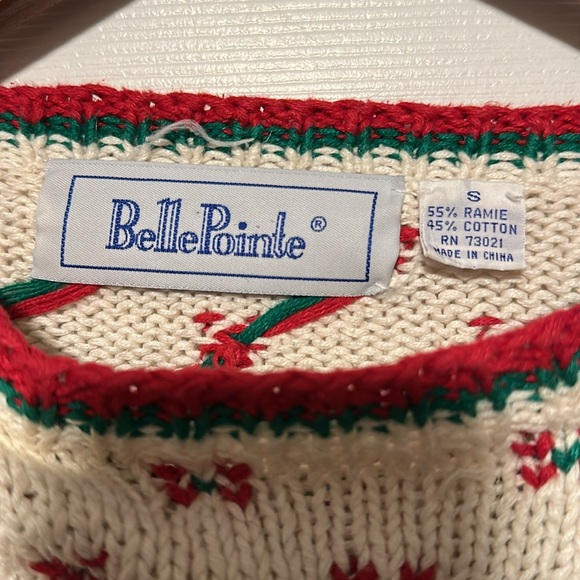 Festive Bear Christmas Sweater vintage - Picture 2 of 5